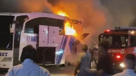 İstanbul'da şehirler arası yolcu otobüsünde yangın! 'Yedek şoförü de içeride unutmuşlar'