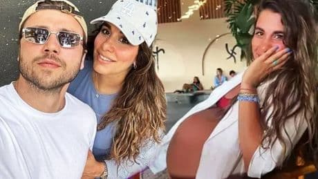 Tolga Sarıtaş eşi Zeynep Mayruk'un karnı burnunda son halini paylaştı