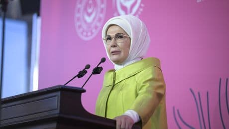 Emine Erdoğan "Uluslararası Aile Forumu"nun kapanış programına katıldı
