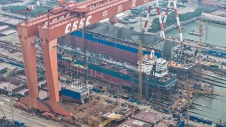 A shipbuilding behemoth is rising in China. By scale, nothing else comes close.