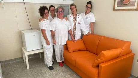 Dieci nuove poltrone all'Hospice di Sarzana grazie al Comitato Perioli