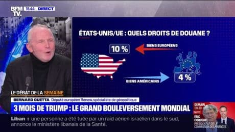 3 mois de Trump: "Je ne vois pas où sont les succès de Trump", indique Bernard Guetta, député européen