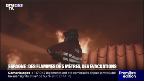 Fortes chaleurs: l’Espagne et le Portugal touchés par des feux violents