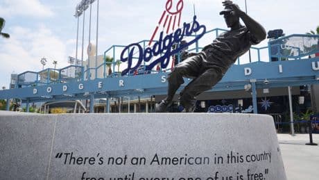Federal agents blocked from entering LA Dodgers stadium