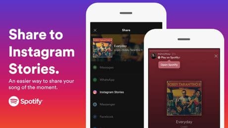 Oh be: Spotify şarkıları, Instagram hikayelerine entegre oluyor! Müzik ruhunuzu okşasın