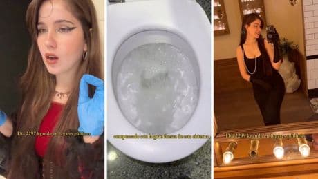 Hay una influencer cagando en todos los baños públicos de España para que los demás no tengamos que hacerlo