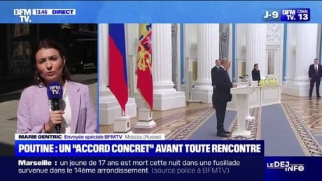 Ukraine: une rencontre entre Vladimir Poutine et Volodymyr Zelensky ne sera possible qu'après des "accords concrets", indique le Kremlin