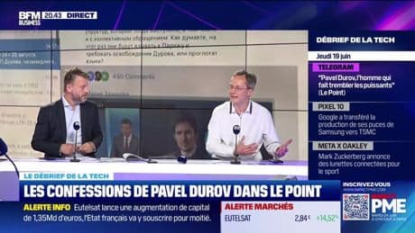 Les confessions de Pavel Durov dans Le Point - 19/06