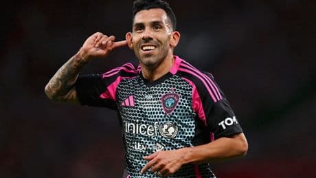 Carlos Tevez labelled a t**t by YouTuber left with Soccer Aid injury
