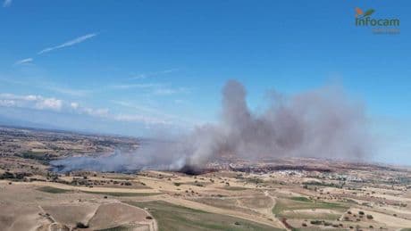 El incendio en Paredes del Monte (Palencia) se sitúa en nivel 2: baja a 1 el de La Torre de Esteban de Hambrán (Toledo)