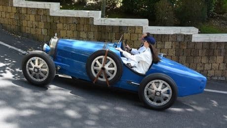 Bugatti Tipo 35 torna nella Capitale a 100 anni dall'impresa di Masetti. Di nuovo sulle strade del leggendario ?Circuito di Monte Mario?