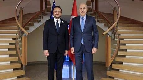 Meclis Başkanı Kurtulmuş, Türkiye'nin Saraybosna Büyükelçiliğini ziyaret etti