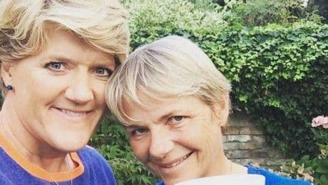 Clare Balding issues warning to wife Alice Arnold after noticing big change