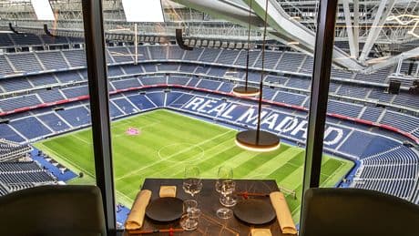 Así se come en los cuatro restaurantes con vistas al Bernabéu