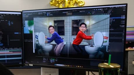 "Harry Potter", "Squid Game"... La télé sud-coréenne mise sur animations déjantées pour pimenter la soirée électorale