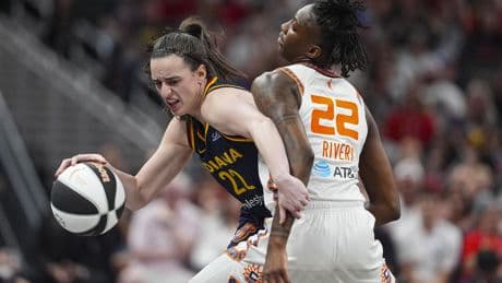 Fever, Sun knock each other around after Caitlin Clark bashed, decked