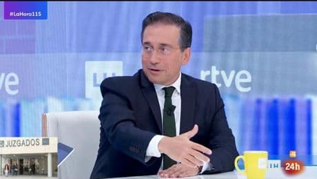 Albares asegura que no ve "ningún choque" con Estados Unidos tras las medidas de Sánchez contra Israel