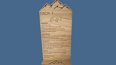 Preisfrage: Persönlich, individuell und erschwinglich? Das kostet ein graviertes Holzbrett