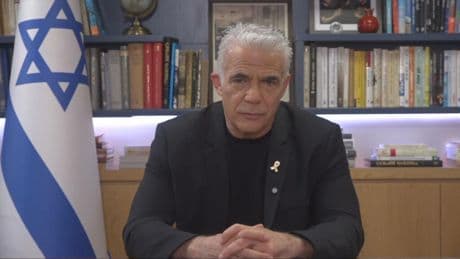 'The US should participate in the war against Iran,' Israel's Lapid says