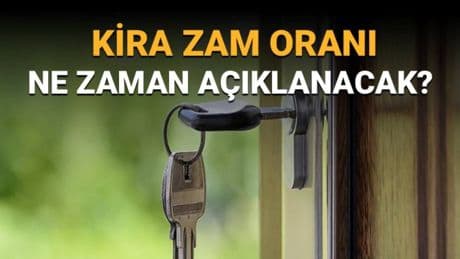 Eylül ayı kira zammının açıklanacağı tarih