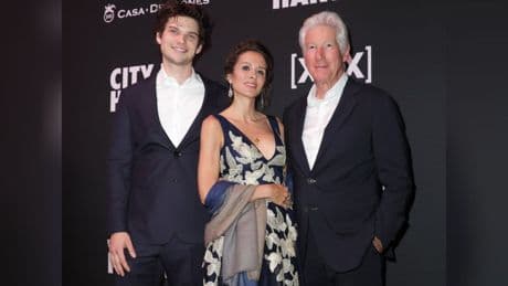Richard Gere: Mit Ehefrau und Sohn bei Charity-Gala