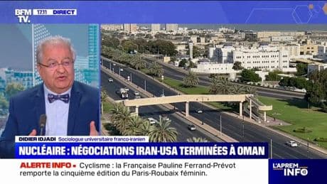 Négociations entre l'Iran et les Etats-Unis sur le nucléaire: "Côté américain, c'est le silence. Pour l'instant on n'a aucune information", rappelle le sociologue universitaire franco-iranien Didier Idjadi