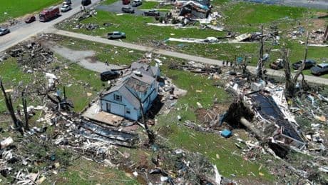 Black tornado looms ‘like scene in Stranger Things’ during storms which killed 27