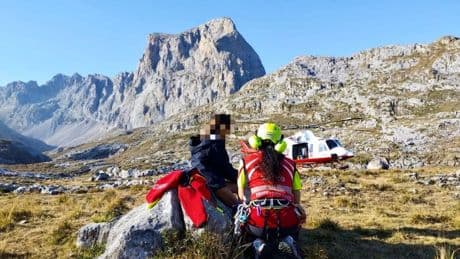 Rescatada una menor madrileña indispuesta mientras hacía la ruta a Cabaña Verónica