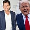 Outspoken 80s star claims 'addict' Charlie Sheen would be a BETTER president than Donald Trump