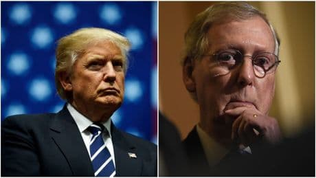 Trump: GOP senators “will not win again” if they support McConnell