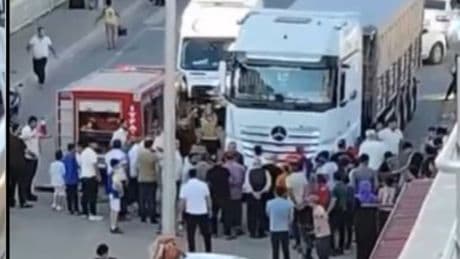 TIR'ın çarptığı yaşlı kadın öldü