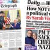 The Papers: 'Key worker' and 'Nazi' slur