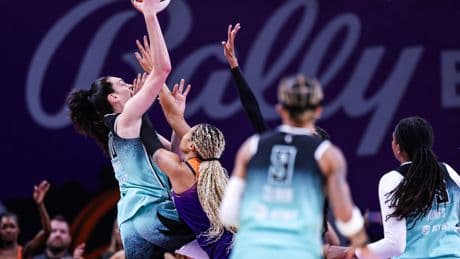 Breanna Stewart could play Game 2 in hopeful Liberty playoff sign