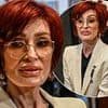 Sharon Osbourne, 72, shows off her plump pout as she attends husband Ozzy's Working Class Hero exhibition at Birmingham's Museum & Art Gallery