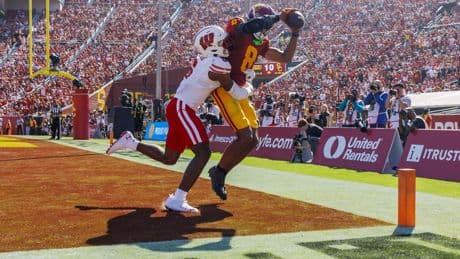 Top USC receiver Ja'Kobi Lane cleared to play after breaking his foot during offseason