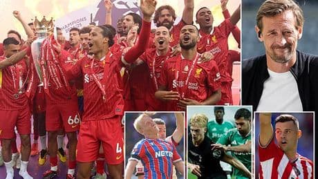 Peter Crouch Premier League predictions: Former Liverpool star gets out his crystal ball as Liverpool kick off the new season TONIGHT against Bournemouth
