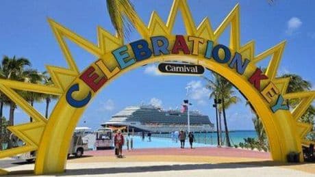 Two cruise passengers drown at Carnival's new £450million private island resort