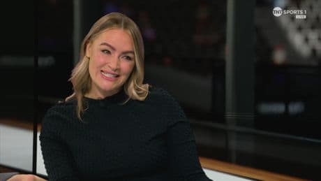 Laura Woods returns to TV for first time since giving birth to baby boy and loves how TNT Sports welcomed her back