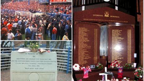 Hillsborough, Kayseri ve Jota’nın emekli edilen forması
