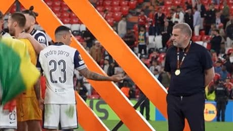 Tottenham stars show true colours towards Ange Postecoglou as Europa League gesture speaks volumes
