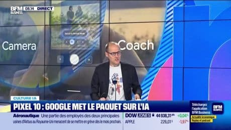 Coach photo, traduction automatique... Google met le paquet sur l'intelligence artificielle pour son nouveau modèle, le Pixel 10