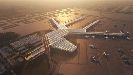 New £25billion mega airport opening in Europe to ‘take on Heathrow and Dubai’ with 65milllion passengers
