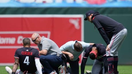 Twins’ Carlos Correa, Byron Buxton placed in concussion protocol after scary collision