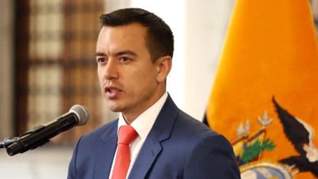 La motosierra de Milei se extiende por América y llega a Ecuador: Noboa suprime 6 ministerios y 5.000 empleos públicos