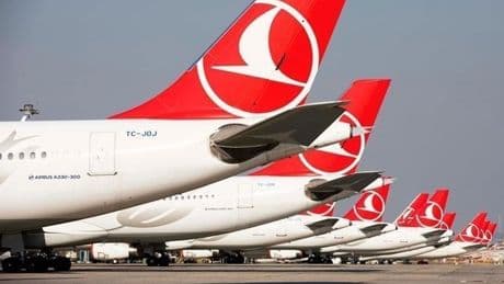 Türk Hava Yolları'nın taşıdığı yolcu sayısı 8 ayda 60,7 milyona ulaştı