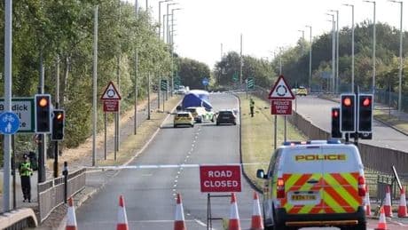 Man and schoolboy killed in mysterious crash after car 'drives off the road'