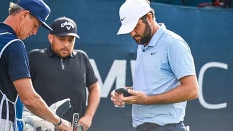Scottie Scheffler subjected to brutal comment about his attitude from caddie Ted Scott