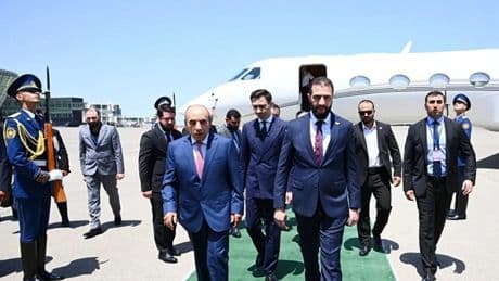 Suriye Cumhurbaşkanı Şara, Azerbaycan'da