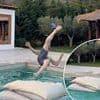Zlatan Ibrahimovic performs incredible stunt in swimming pool as former Man United and Barcelona star shows his ability is still intact
