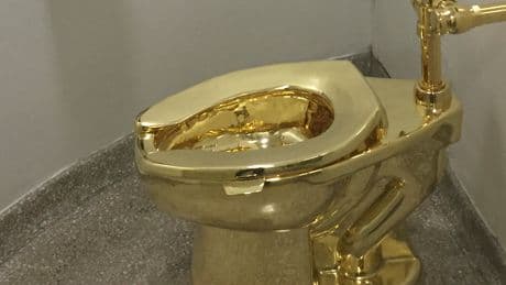 2 Men Are Sentenced in Theft of Golden Toilet